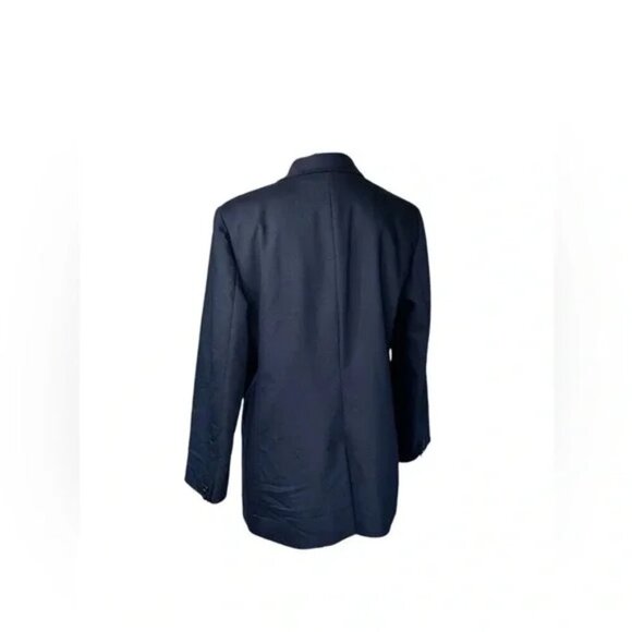 CHICOS  Navy Blue 2-Button Blazer - Picture 3 of 4